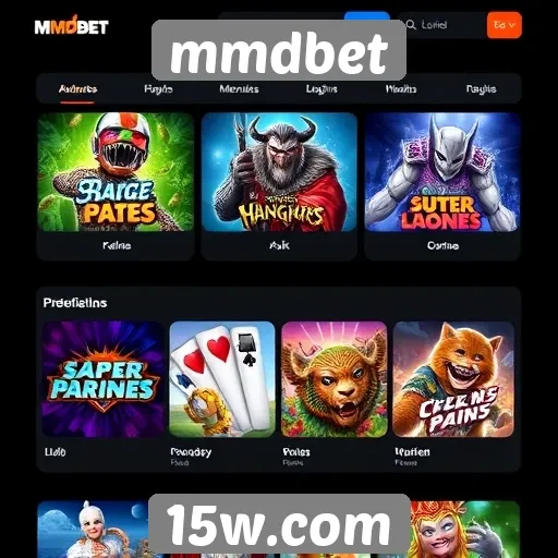 Opções de jogos oferecidas pelo mmdbet